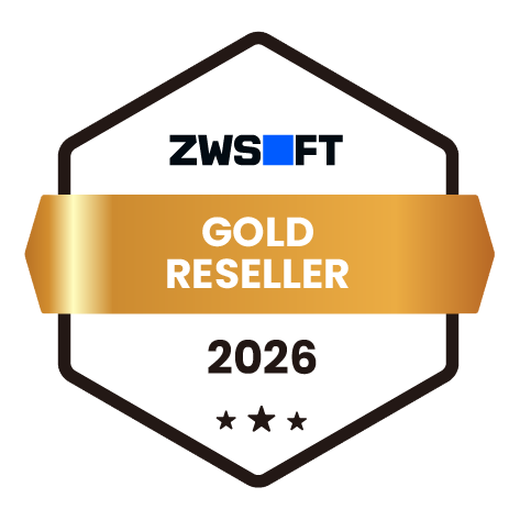 ZWSOFT Gold Reseller 2026